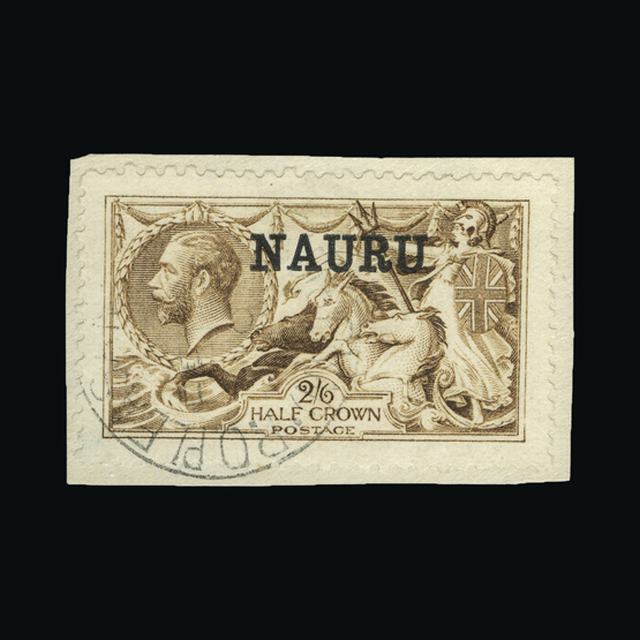 Lot 18607 - nauru 1916-23 - UPA UPA Sale #89 worldwide Collections Lot 18607 - nauru 1916-23 - UPA UPA Sale #89 worldwide Collections