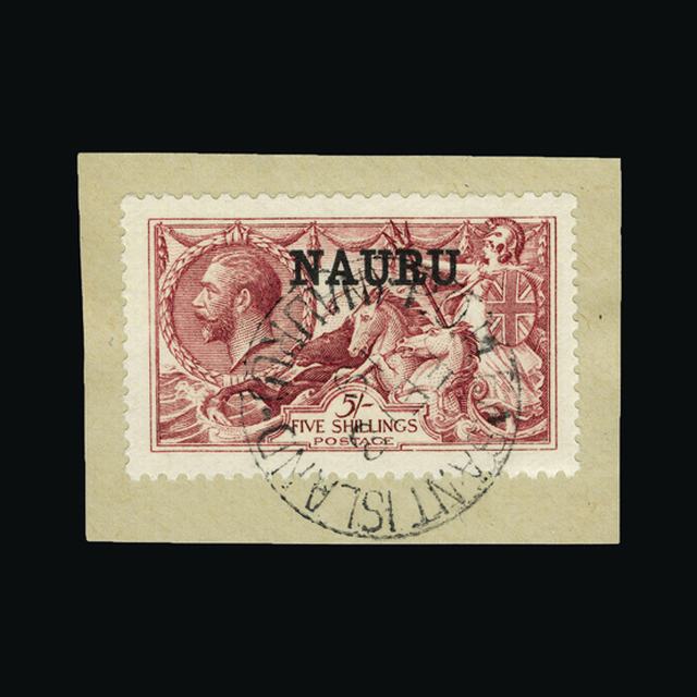 Lot 18610 - nauru 1916-23 - UPA UPA Sale #89 worldwide Collections Lot 18610 - nauru 1916-23 - UPA UPA Sale #89 worldwide Collections