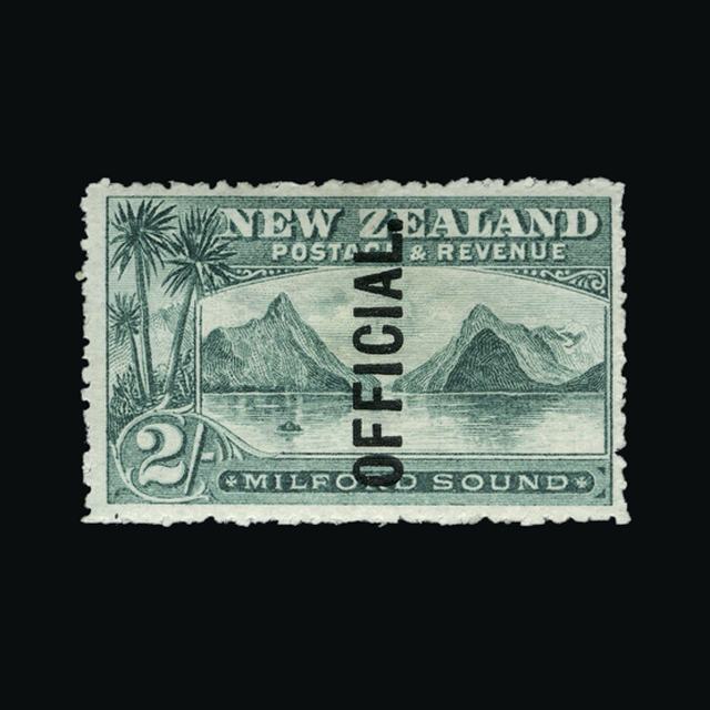 Lot 19423 - New Zealand - Officials 1907 -  UPA UPA Sale #89 worldwide Collections