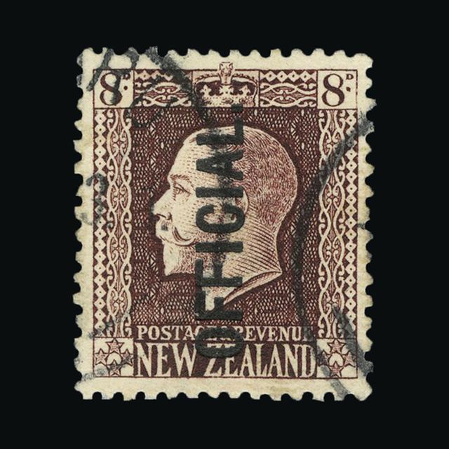 Lot 19442 - New Zealand - Officials 1915-28 -  UPA UPA Sale #89 worldwide Collections