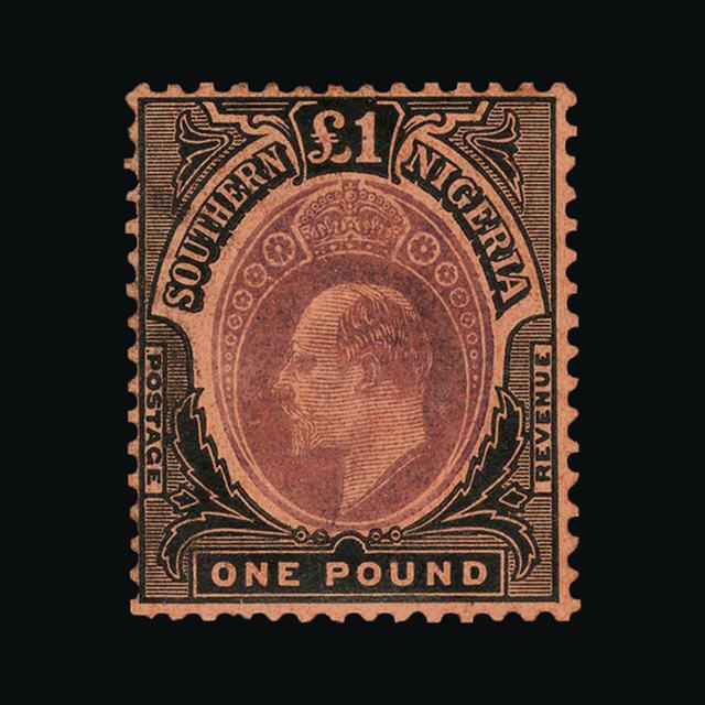 Lot 20140 - nigeria - southern nigeria 1909 - UPA UPA Sale #89 worldwide Collections Lot 20140 - nigeria - southern nigeria 1909 - UPA UPA Sale #89 worldwide Collections