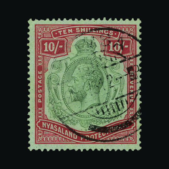 Lot 20563 - nyasaland 1921 -  UPA UPA Sale #89 worldwide Collections