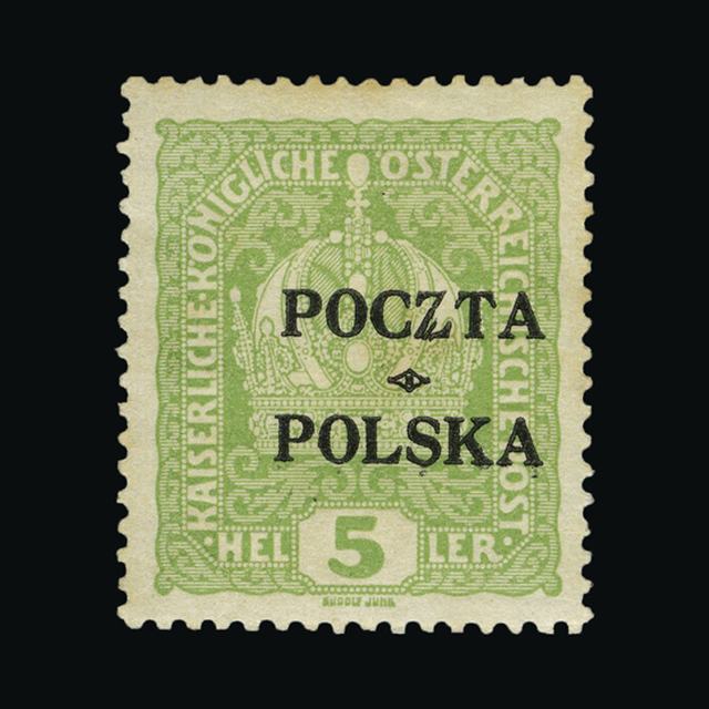 Lot 20908 - Poland 1919 -  UPA UPA Sale #89 worldwide Collections