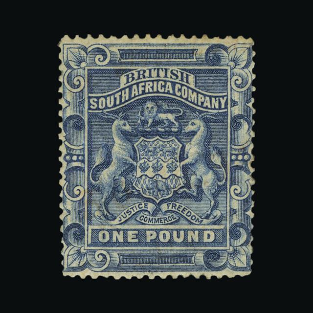 Lot 21141 - rhodesia 1892 -  UPA UPA Sale #89 worldwide Collections