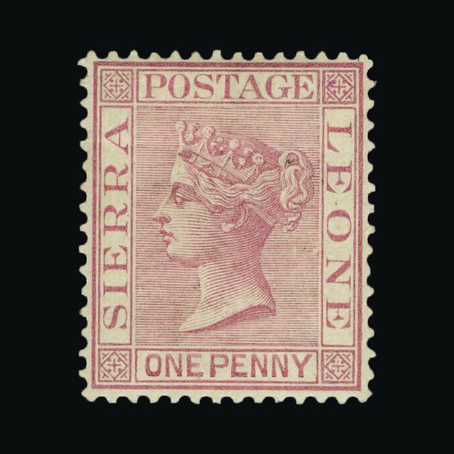 Lot 22208 - sierra leone 1883 -  UPA UPA Sale #89 worldwide Collections