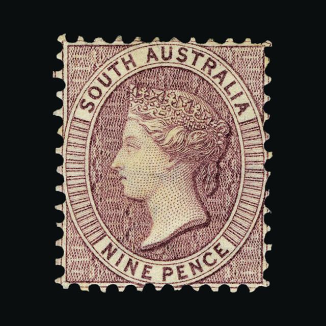 Lot 2224 - Australia - States - South Australia 1872 -  UPA UPA Sale #89 worldwide Collections