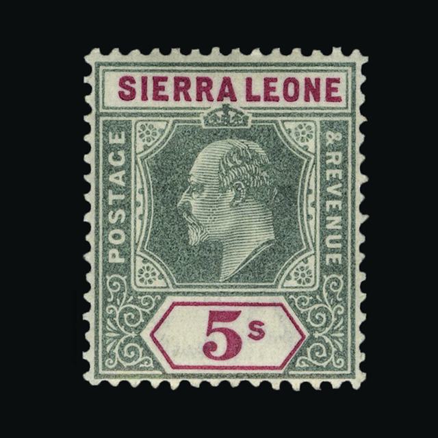 Lot 22241 - sierra leone 1903 -  UPA UPA Sale #89 worldwide Collections