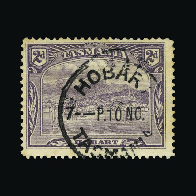 Lot 2330 - Australia - States - Tasmania 1905-12 -  UPA UPA Sale #89 worldwide Collections