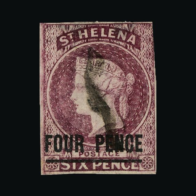 Lot 23702 - st. helena 1863 - UPA UPA Sale #89 worldwide Collections Lot 23702 - st. helena 1863 - UPA UPA Sale #89 worldwide Collections