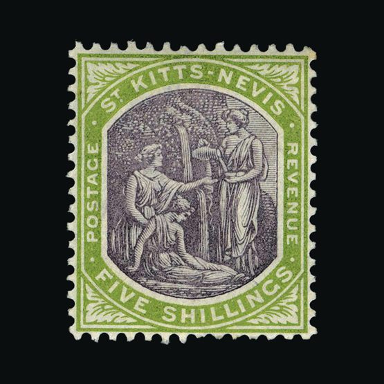 Lot 24087 - St. Kitts and Nevis - Nevis 1903 -  UPA UPA Sale #89 worldwide Collections
