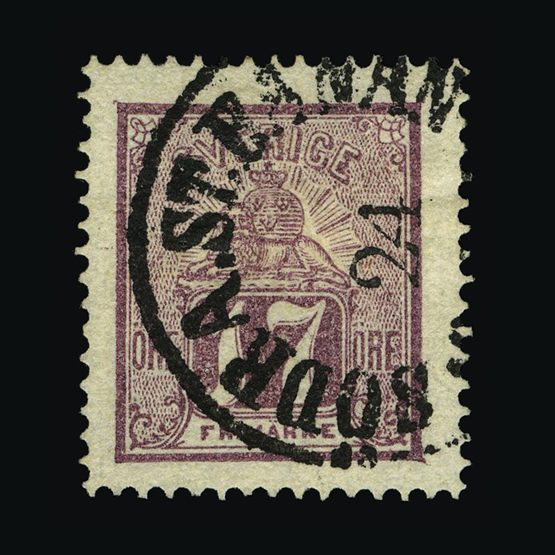 Lot 24624 - Sweden 1866 - UPA UPA Sale #89 worldwide Collections Lot 24624 - Sweden 1866 - UPA UPA Sale #89 worldwide Collections