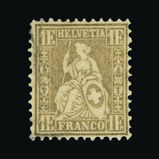 Lot 24777 - Switzerland 1863 - UPA UPA Sale #89 worldwide Collections Lot 24777 - Switzerland 1863 - UPA UPA Sale #89 worldwide Collections