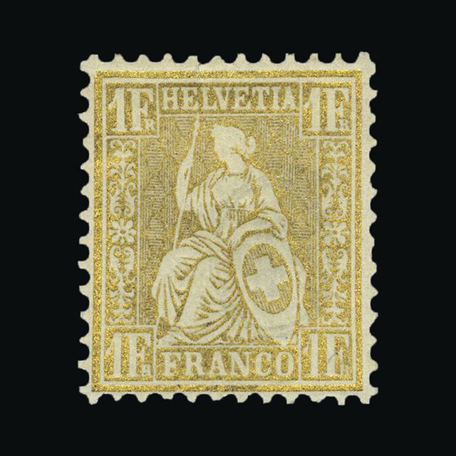 Lot 24778 - Switzerland 1864 - UPA UPA Sale #89 worldwide Collections Lot 24778 - Switzerland 1864 - UPA UPA Sale #89 worldwide Collections