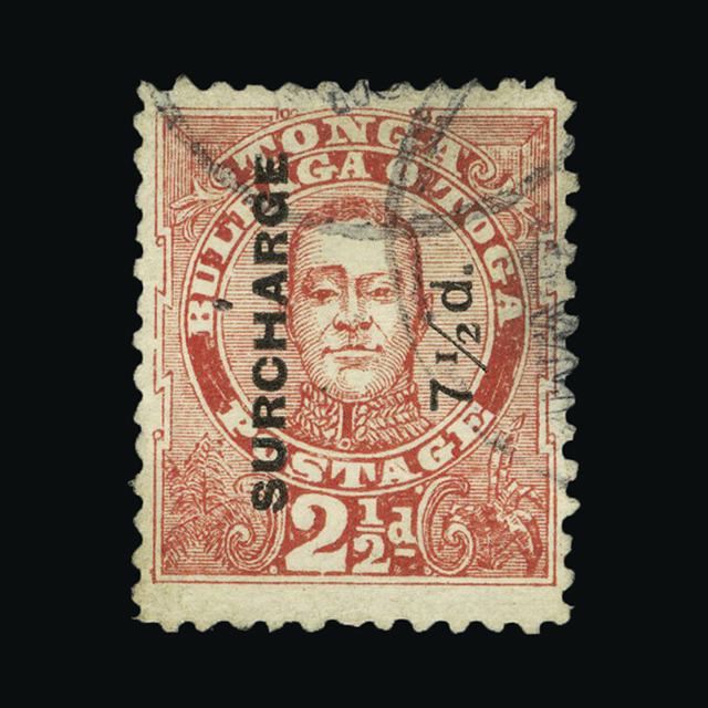 Lot 25101 - tonga 1895 -  UPA UPA Sale #89 worldwide Collections