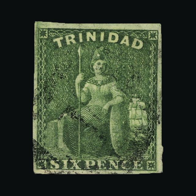 Lot 25427 - Trinidad and Tobago - Trinidad 1859 - UPA UPA Sale #89 worldwide Collections Lot 25427 - Trinidad and Tobago - Trinidad 1859 - UPA UPA Sale #89 worldwide Collections