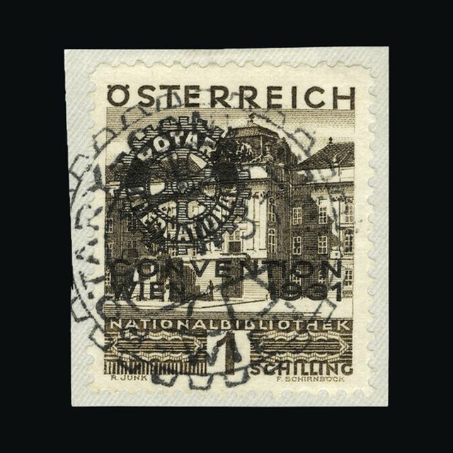 Lot 2603 - Austria 1931 -  UPA UPA Sale #89 worldwide Collections
