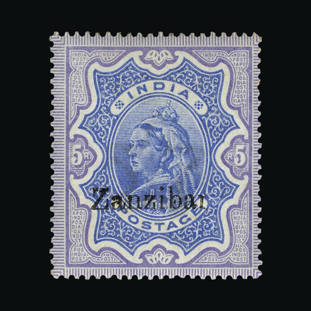 Lot 26137 - zanzibar 1895 - UPA UPA Sale #89 worldwide Collections Lot 26137 - zanzibar 1895 - UPA UPA Sale #89 worldwide Collections
