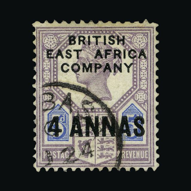 Lot 26353 - british east africa 1890 -  UPA UPA Sale #89 worldwide Collections