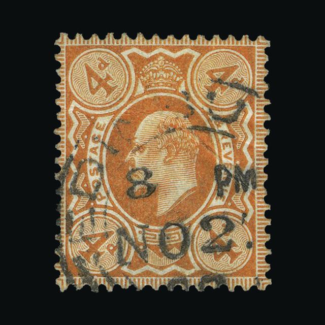 Lot 26780 - Great Britain - KEVII 1902-10 - UPA UPA Sale #89 worldwide Collections Lot 26780 - Great Britain - KEVII 1902-10 - UPA UPA Sale #89 worldwide Collections