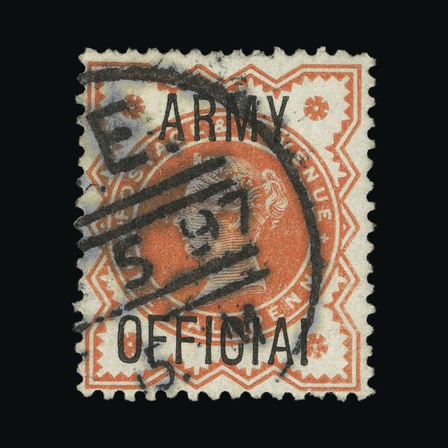 Lot 26862 - Great Britain - Officials 1896-1901 - UPA UPA Sale #89 worldwide Collections Lot 26862 - Great Britain - Officials 1896-1901 - UPA UPA Sale #89 worldwide Collections