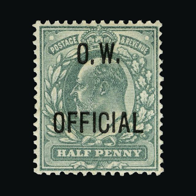 Lot 26887 - Great Britain - Officials 1902-03 -  UPA UPA Sale #89 worldwide Collections