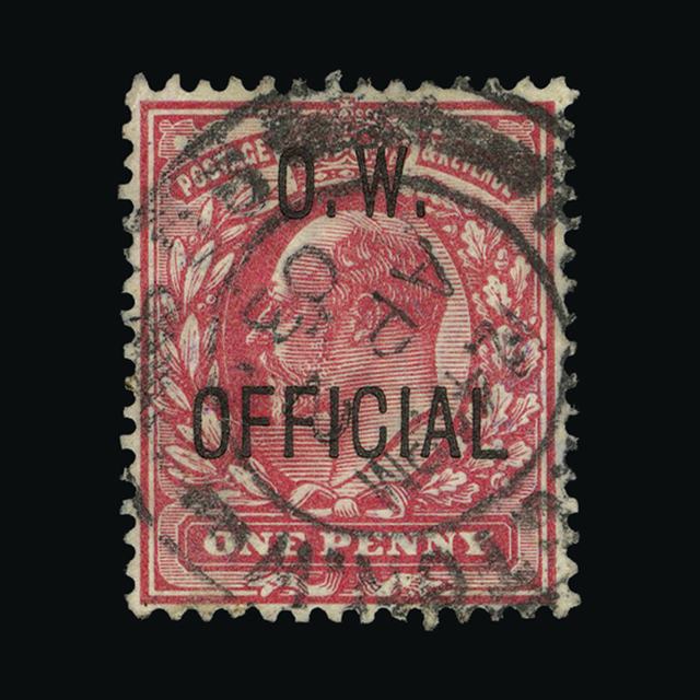 Lot 26888 - Great Britain - Officials 1902-03 -  UPA UPA Sale #89 worldwide Collections