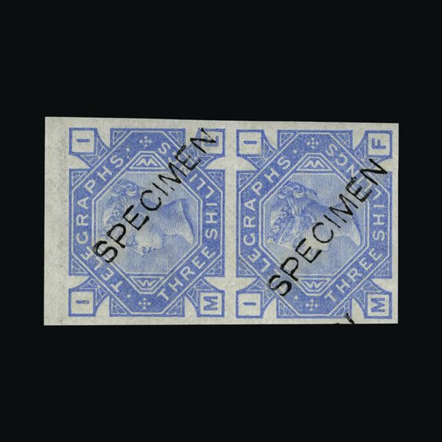 Lot 26924 - Great Britain - Telegraphs 1876-81 - UPA UPA Sale #89 worldwide Collections Lot 26924 - Great Britain - Telegraphs 1876-81 - UPA UPA Sale #89 worldwide Collections