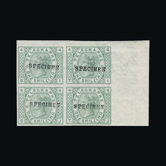 Lot 26932 - Great Britain - Telegraphs 1876-81 - UPA UPA Sale #89 worldwide Collections Lot 26932 - Great Britain - Telegraphs 1876-81 - UPA UPA Sale #89 worldwide Collections