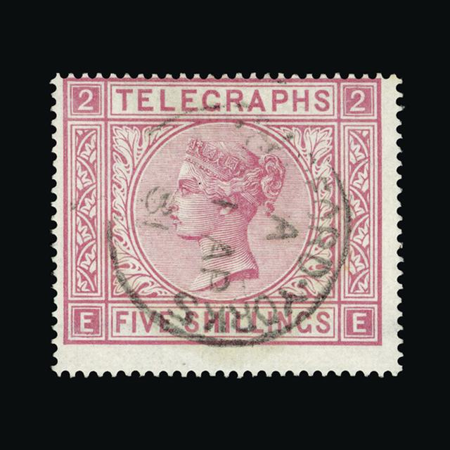 Lot 26933 - Great Britain - Telegraphs 1876-81 - UPA UPA Sale #89 worldwide Collections Lot 26933 - Great Britain - Telegraphs 1876-81 - UPA UPA Sale #89 worldwide Collections