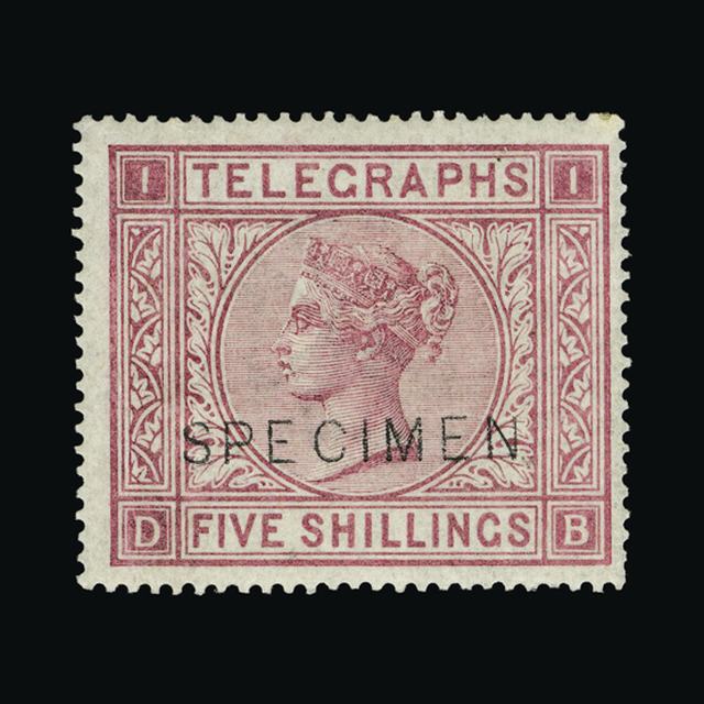 Lot 26937 - Great Britain - Telegraphs 1876-81 - UPA UPA Sale #89 worldwide Collections Lot 26937 - Great Britain - Telegraphs 1876-81 - UPA UPA Sale #89 worldwide Collections