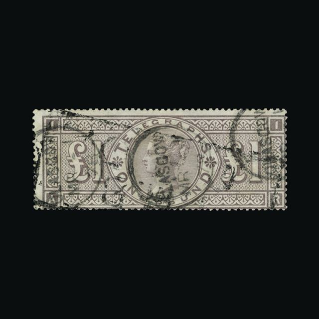 Lot 26944 - Great Britain - Telegraphs 1876-81 - UPA UPA Sale #89 worldwide Collections Lot 26944 - Great Britain - Telegraphs 1876-81 - UPA UPA Sale #89 worldwide Collections