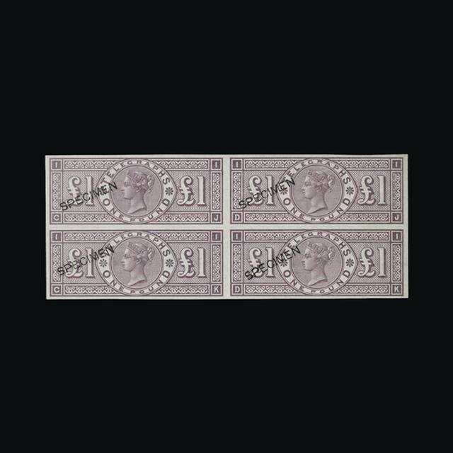 Lot 26950 - Great Britain - Telegraphs 1876-81 - UPA UPA Sale #89 worldwide Collections Lot 26950 - Great Britain - Telegraphs 1876-81 - UPA UPA Sale #89 worldwide Collections