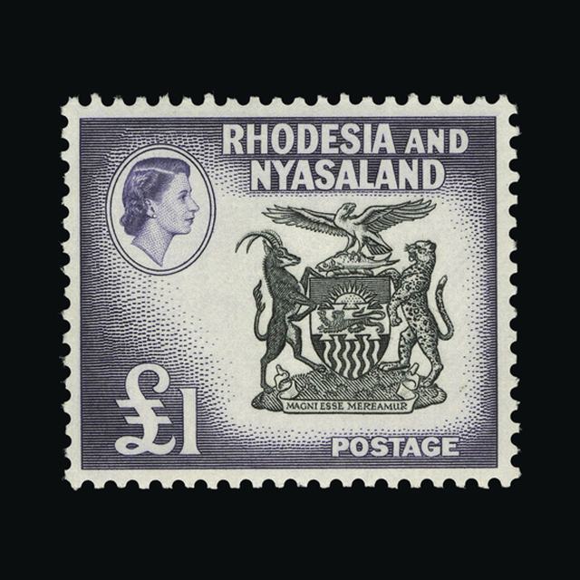 Lot 27119 - rhodesia and nyasaland 1959-62 -  UPA UPA Sale #89 worldwide Collections