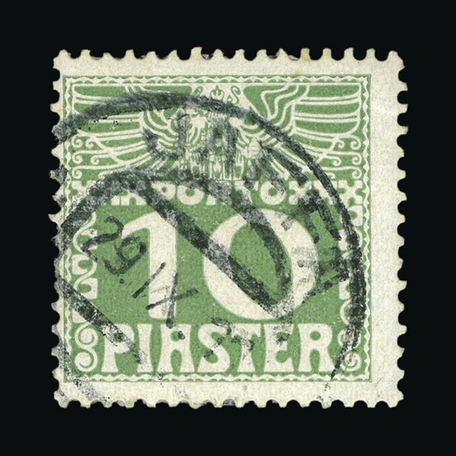 Lot 2738 - austro-hungarian post offices in the turkish empire 1902-08 - UPA UPA Sale #89 worldwide Collections Lot 2738 - austro-hungarian post offices in the turkish empire 1902-08 - UPA UPA Sale #89 worldwide Collections