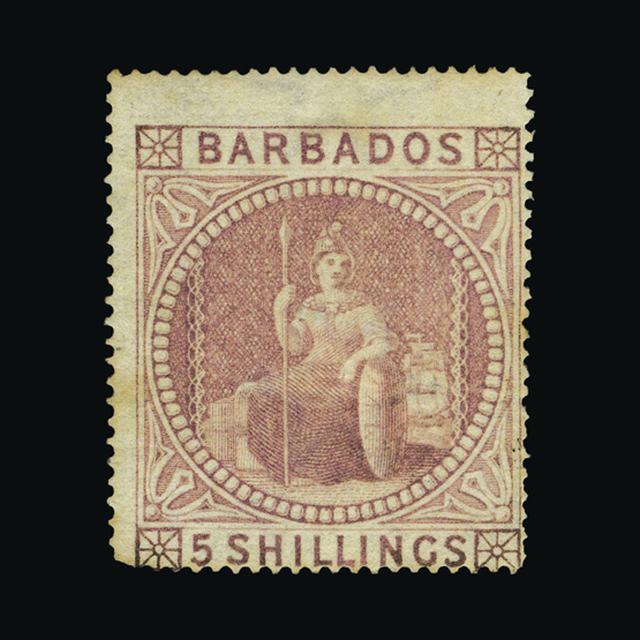 Lot 3102 - barbados 1873 - UPA UPA Sale #89 worldwide Collections Lot 3102 - barbados 1873 - UPA UPA Sale #89 worldwide Collections