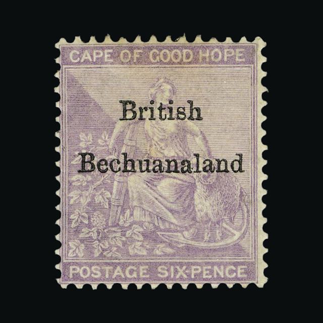 Lot 3363 - bechuanaland 1885-87 -  UPA UPA Sale #89 worldwide Collections