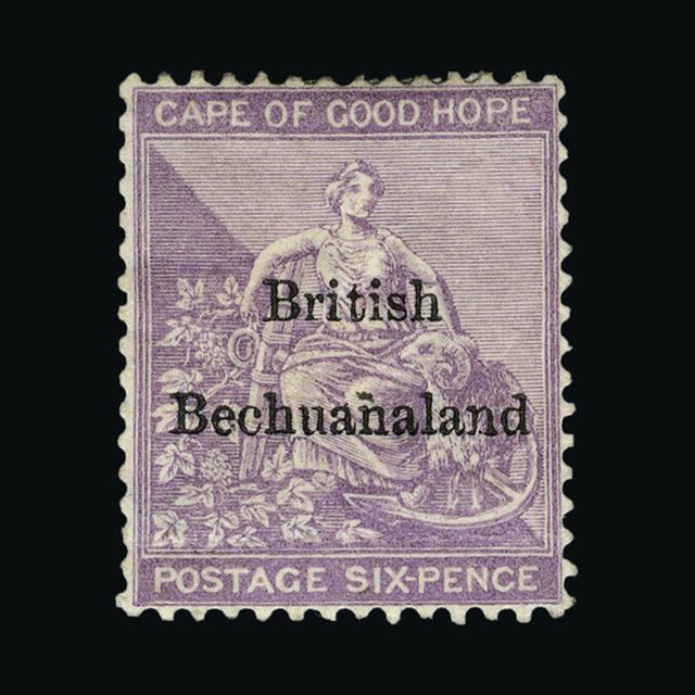 Lot 3365 - bechuanaland 1885-87 -  UPA UPA Sale #89 worldwide Collections