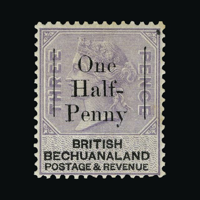 Lot 3378 - bechuanaland 1888 -  UPA UPA Sale #89 worldwide Collections