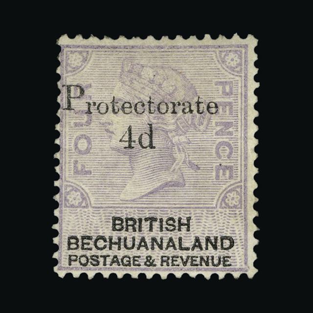Lot 3382 - bechuanaland 1888 -  UPA UPA Sale #89 worldwide Collections