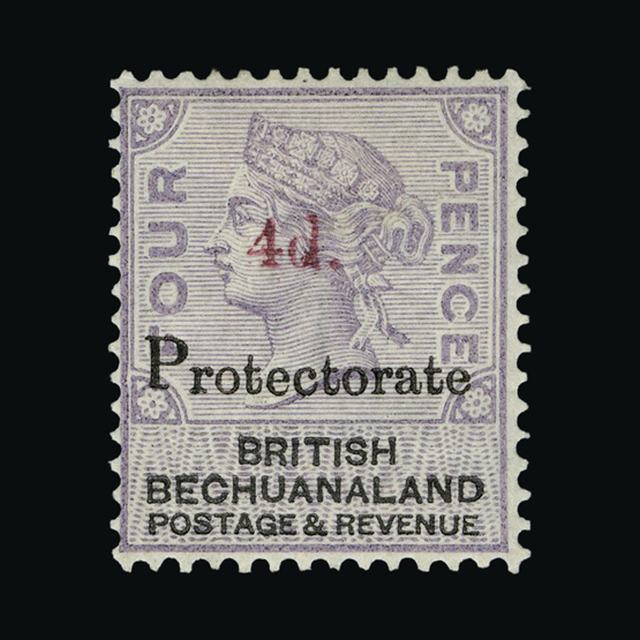 Lot 3385 - bechuanaland 1888 -  UPA UPA Sale #89 worldwide Collections