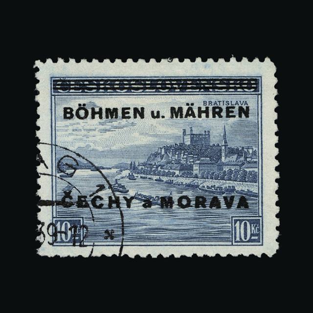 Lot 4096 - bohemia and moravia 1939 -  UPA UPA Sale #89 worldwide Collections