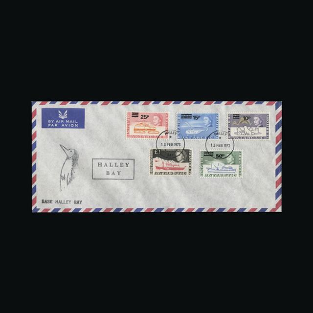 Lot 4148 - british antarctic territory 1971 -  UPA UPA Sale #89 worldwide Collections