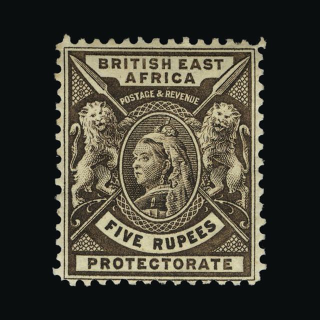 Lot 4229 - british east africa 1896 -  UPA UPA Sale #89 worldwide Collections