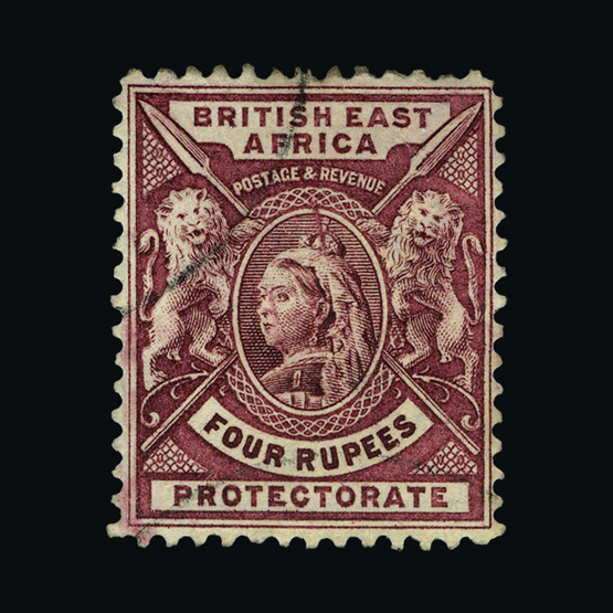 Lot 4230 - british east africa 1896 -  UPA UPA Sale #89 worldwide Collections