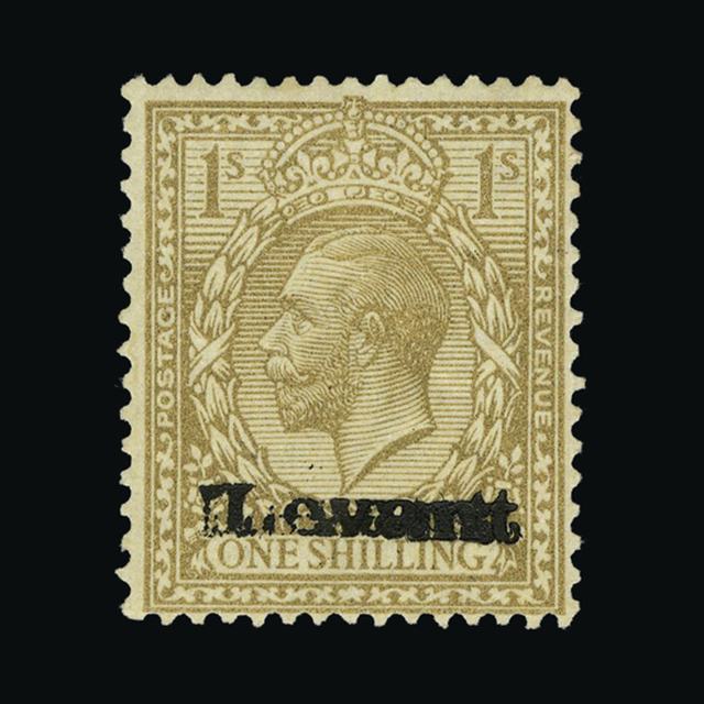 Lot 4521 - british levant 1916 -  UPA UPA Sale #89 worldwide Collections