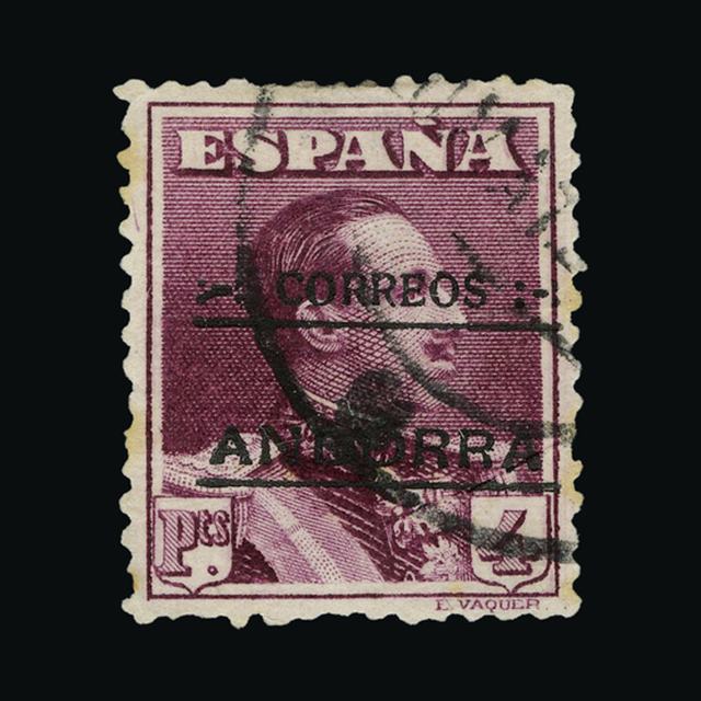 Lot 618 - Andorra - Spanish Post Offices 1928 - UPA UPA Sale #89 worldwide Collections Lot 618 - Andorra - Spanish Post Offices 1928 - UPA UPA Sale #89 worldwide Collections