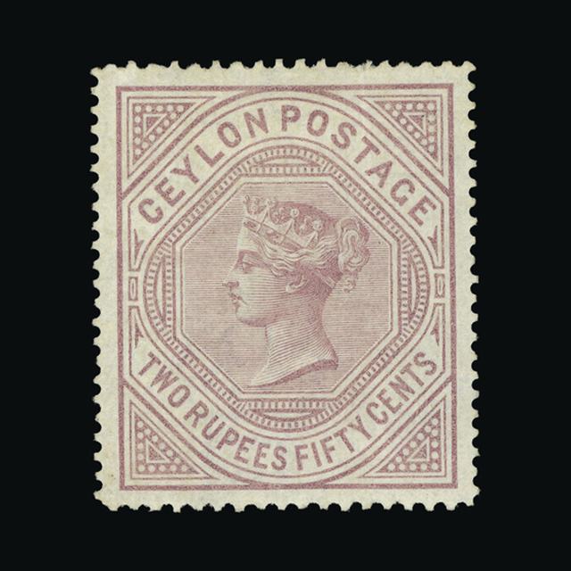 Lot 6410 - Ceylon 1879 -  UPA UPA Sale #89 worldwide Collections