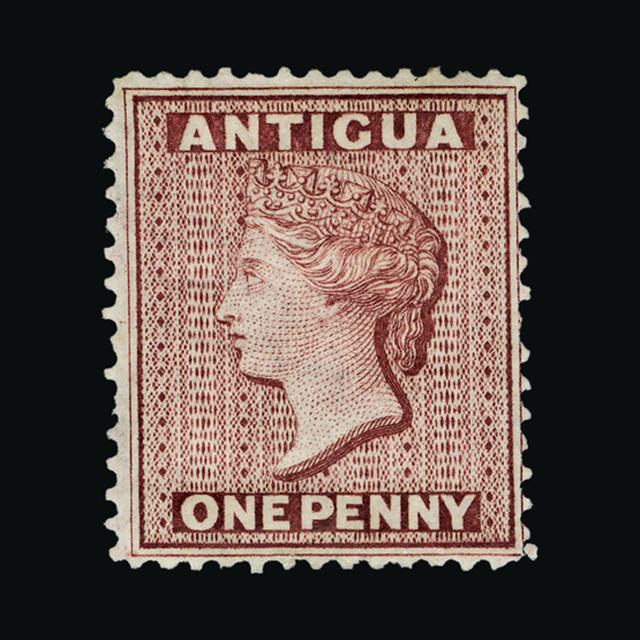 Lot 649 - antigua 1876 -  UPA UPA Sale #89 worldwide Collections