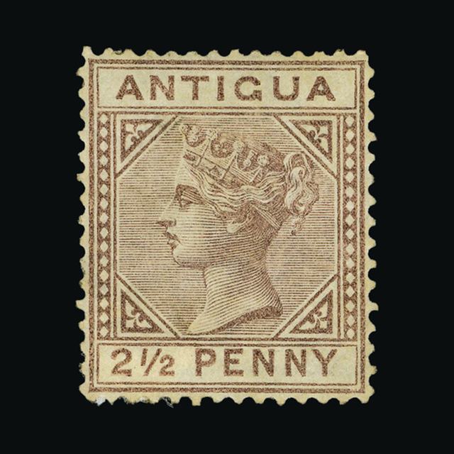 Lot 650 - antigua 1879 -  UPA UPA Sale #89 worldwide Collections