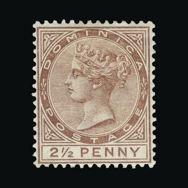 Lot 7299 - dominica 1883-86 - UPA UPA Sale #89 worldwide Collections Lot 7299 - dominica 1883-86 - UPA UPA Sale #89 worldwide Collections